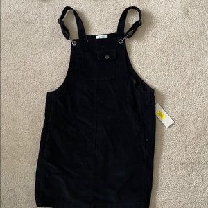 Black Corduroy Dress